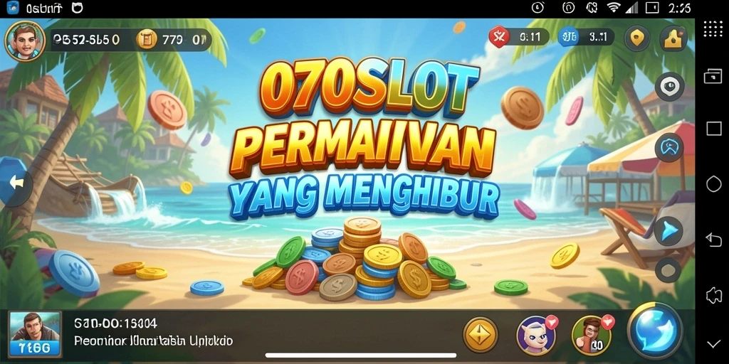 Tangkapan layar gameplay 070SLOT menampilkan berbagai slot yang menarik dan menghibur.