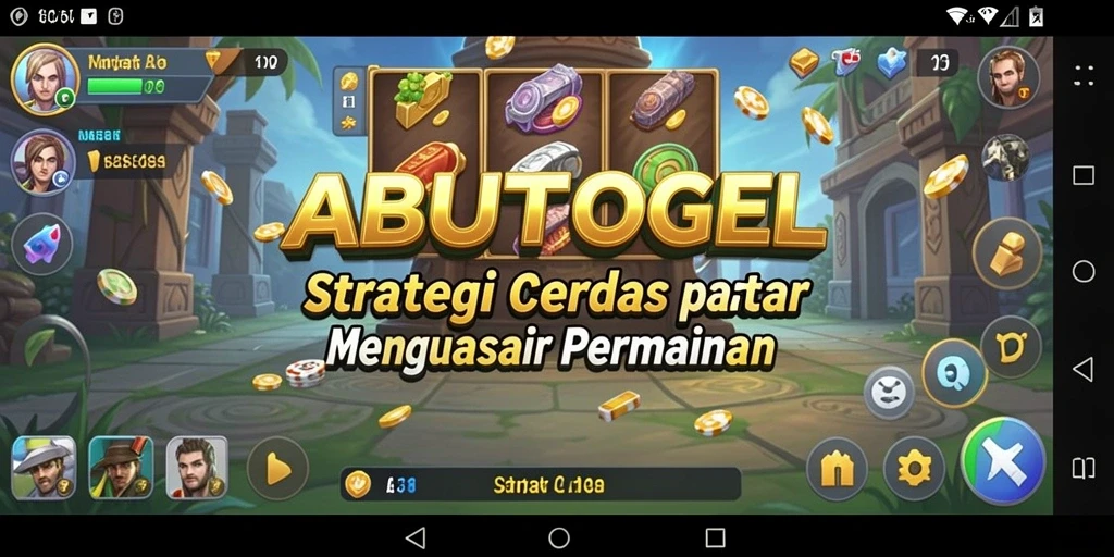 Tangkapan layar permainan ABUTOGEL yang menampilkan aksi strategi mendebarkan.