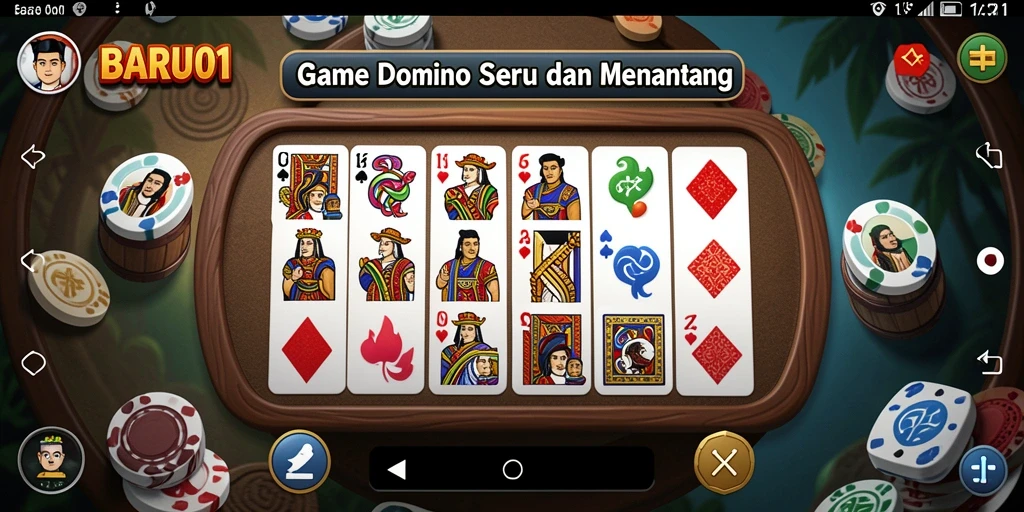 Tampilan gameplay seru dan menantang di BARU01.