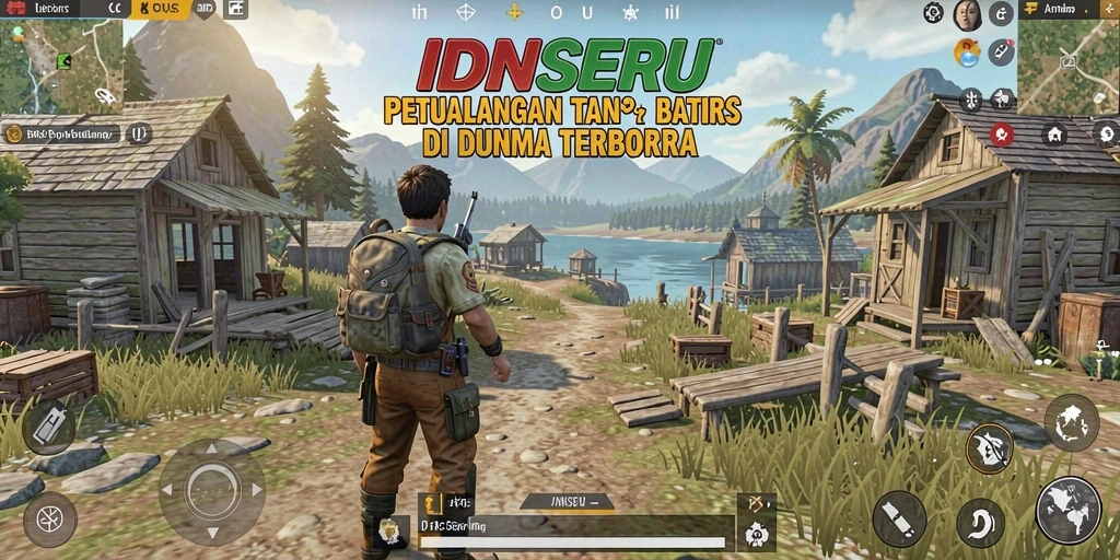 Tampilan gameplay seru di dunia terbuka IDNSERU.