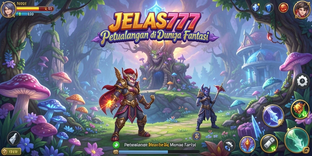 Gameplay JELAS777 yang menawan di dunia petualangan.