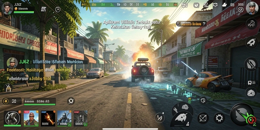 Tampilan antarmuka intuitif dari aplikasi Utility JJ62.