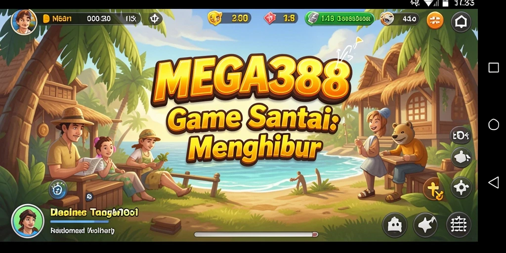 Tampilan gameplay MEGA388 yang seru dan menghibur.