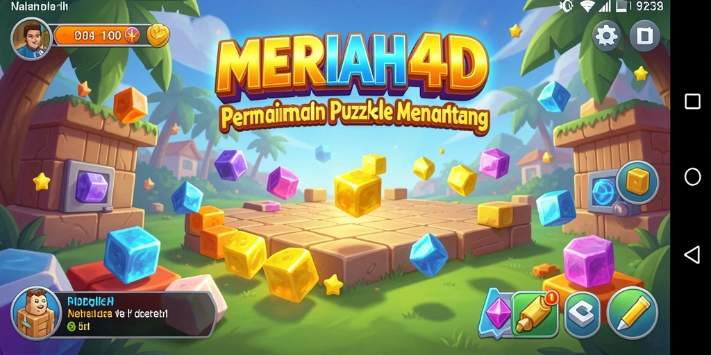 Screenshot utama MERIAH4D menampilkan gameplay Puzzle yang menarik.