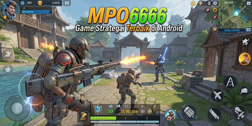 Tampilan gameplay seru dari MPO666 dengan strategi SLG yang mendalam.