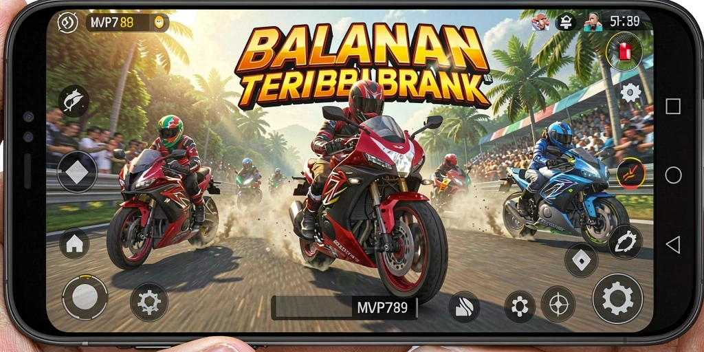 Gameplay seru balapan motor di <strong>MVP789</strong> dengan grafis yang memukau.