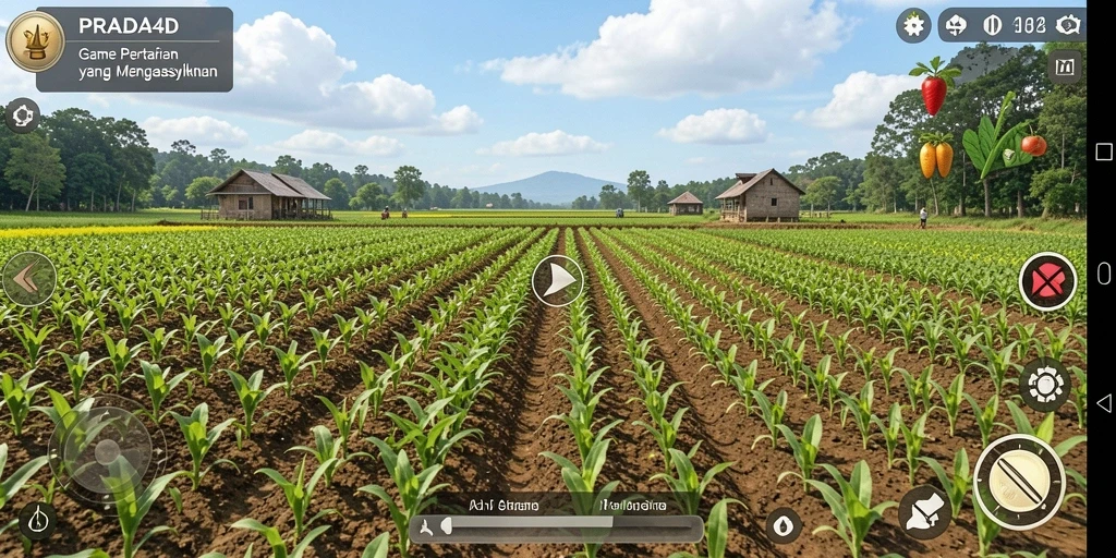 Gameplay menarik dengan grafis pertanian yang memukau.