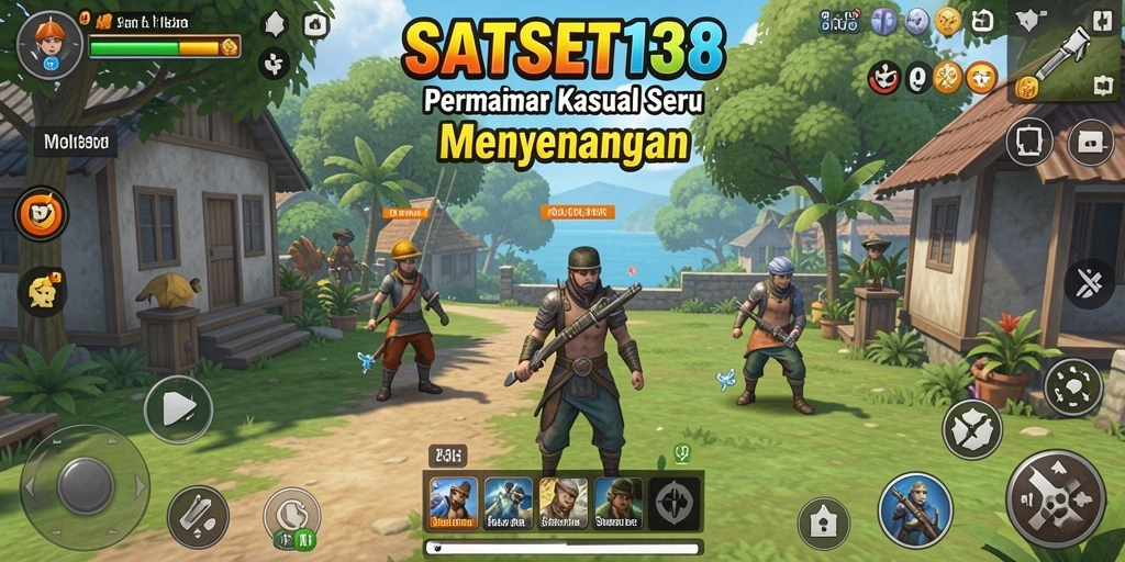 Screenshot menampilkan gameplay menarik dari SATSET138.