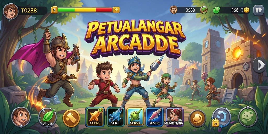 Tampilan gameplay TO288 yang penuh aksi dan tantangan menarik.