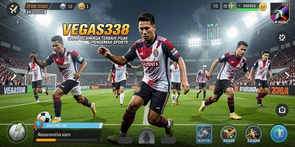 Tampilan menakjubkan dari gameplay olahraga yang mendebarkan.