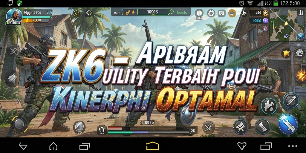 Screenshot utama ZK6 menampilkan fitur pengelolaan aplikasi yang efektif.
